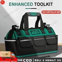 Gambar GREENER Toolbag 23 inch Kain Oxford Tebal Tas Alat Perkakas Kuat Tas Perkakas Toolkit Toolbox Tas Perkakas Storage Tool Bag Waterproof Wear Resistant - 16 classic dari CV UFARA undefined 1 Tokopedia