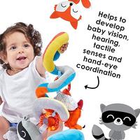 Gambar Diono Activity Spiral Baby Toy Bright Plush Activity Spiral With Interactive Hanging Toys_Perfect Strollers Car Seat Bar dari Batosai Store333 undefined 5 Tokopedia