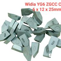 Gambar Pahat Bubut Widia YG6 ZGCC C125 6 x 12 x 25mm Harga / Pcs dari Zifaa teknik undefined 1 Tokopedia