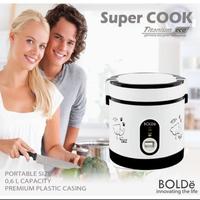 Gambar Bolde rice cooker titanium eco 0.6liter penanak nasi 200watt - Hitam dari BR olshop.id undefined 2 Tokopedia