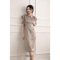 Gambar Shanghai Collar Dreas with lace - Grey, S dari Chloe Liem undefined 1 Tokopedia