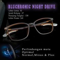 Gambar kacamata minus photochromic pria antu radiasi Bluechromic Drive - Hitam, RADIASI BLUERAY dari DiffJack_NEW undefined 1 Tokopedia