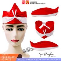 Gambar Topi HUT RI / Topi Dirgahayu RI / Aksesoris 17 Augustus Hiasan HUT RI dari PARTY HOPE 2 undefined 4 Tokopedia