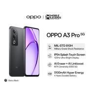 Gambar OPPO A3 PRO 5G RAM 8/256 GB | OPPO A 3 PRO 5G RAM 8/128 GB GARANSI RESMI OPPO INDONESIA - A3Pro 8/256BLAC, BONUS 8 + TWS.O dari MM.CELL undefined 3 Tokopedia