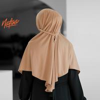 Gambar Hijab At Home Premium - Kerudung Instan maryam Kaos Tali Kekinian - Ebinori, XL dari Syarifaholshop_NEW undefined 4 Tokopedia