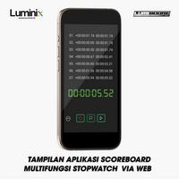 Gambar Scoreboard digital / Papan Score + Shot Clock 24's + Stopwatch dari Luminix Cipta Teknologi undefined 5 Tokopedia