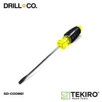 Gambar TEKIRO Obeng Min Gagang Karet 6 x 125 mm Obeng Min SD-CG0861 dari Drill&Co undefined 2 Tokopedia