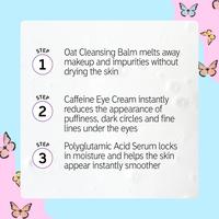 Gambar THE INKEY LIST MAKEUP PREP 101 OAT CLEANSING BALM, CAFFEINE EYE SERUM, AND POLYGLUTAMIC ACID SERUM dari FOREVERPRETTY. undefined 2 Tokopedia