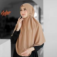 Gambar Hijab At Home Premium - Kerudung Instan maryam Kaos Tali Kekinian - Ebinori, XL dari Syarifaholshop_NEW undefined 3 Tokopedia