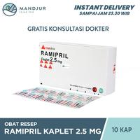Gambar Ramipril 2.5 Mg Strip 10 Kaplet / Hipertensi dari Apotekmandjurofficial undefined 1 Tokopedia