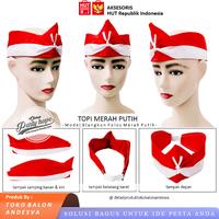 Gambar Topi HUT RI / Topi Dirgahayu RI / Aksesoris 17 Augustus Hiasan HUT RI dari PARTY HOPE 2 undefined 1 Tokopedia