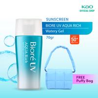 Gambar Biore UV Aqua Rich Sunscreen Watery Gel SPF50 PA++++ 70gr + Gift - Lanyard Sovlo dari KAO Indonesia undefined 1 Tokopedia