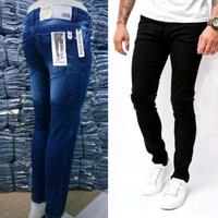 Gambar CELANA PANJANG PRIA SLIM FIT JEANS TERBARU MAYARISSA114 - Biru, 29 dari Toko celana Premium II undefined 3 Tokopedia