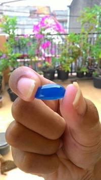 Gambar Batu Spirtus Biru | Biru Mizone Baturaja Ukuran 18 Mm | Size 18 Mm dari moh alifudin undefined 1 Tokopedia