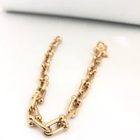 Gambar Medium hardware chain 18 K rose gold Diamond Jewelry dari Diamond Jewelry Official undefined 5 Tokopedia