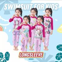 Gambar Baju Renang Anak Lengan Panjang - Swim Suit Long Sleeve - Baju Renang Anak Perempuan Panjang spandeks size l Sport - P-004, S dari Aurel Babyshop undefined 1 Tokopedia