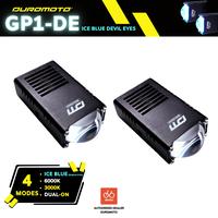 Gambar Duromoto GP1 DE GP1DE GP 1 Demon Eyes Lampu Mini Foglamp LED Motor Adventure Ice Blue Demon Eyes - Standard Box dari dbidzi undefined 2 Tokopedia