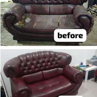 Gambar service sofa perbaikan hitungan perdudukan dari DEWI HOME FURNITURE undefined 1 Tokopedia