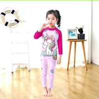 Gambar Baju Renang Anak Lengan Panjang - Swim Suit Long Sleeve - Baju Renang Anak Perempuan Panjang spandeks size l Sport - P-004, S dari Aurel Babyshop undefined 4 Tokopedia