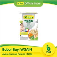 Gambar MILNA WGAIN BUBUR BAYI 6+ 120 Gram - Ayam bayam dari LittleMoon Baby &amp; Kids Store Rungkut undefined 4 Tokopedia