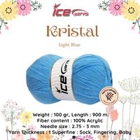 Gambar Benang Rajut Ice Yarns KRISTAL - Royal Blue dari Nofiberphobia undefined 5 Tokopedia