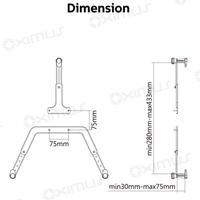 Gambar VESA EXTENDED ADAPTER WITH HOLDER untuk MONITOR TANPA LUBANG SKRUP dari Toko Optima Kirana undefined 5 Tokopedia
