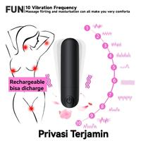 Gambar Alat Message Elektrik Pijat Getar Tubuh wanita 10 Mode Getaran - 18cm Pink dari Lihatkembali undefined 3 Tokopedia