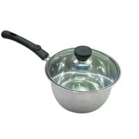 Gambar Sauce Pan Omizu Stainless 18 cm Tutup Kaca / Panci Susu Omizu dari Jaya 256 Jatinegara undefined 3 Tokopedia