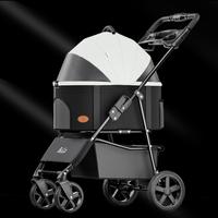 Gambar New Style Stroller Pet Carrier Kereta Dorong Lipat Anjing Kucing Dog Cat Troli Cabin Travelling Foldable Pet Cargo Accesories Trolley Luxury Dog Strollers Travel Outdoor Four Wheeled Folding | SP02FD White | SKU 7.008.0032 dari yabbadabbadoo.indonesia undefined 2 Tokopedia