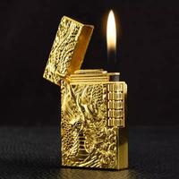Gambar Korek Api Gas Model Dupont Motif Naga 3D 2Side Lighter Buttane dari Qiupe Store undefined 4 Tokopedia