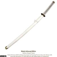 Gambar REPLIKA PEDANG WADO ICHIMONJI ZORO ANIME ONE PIECE - PEDANG KAYU - Fullset dari HOSHEA SPORT undefined 3 Tokopedia