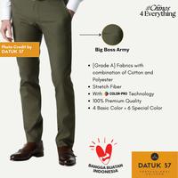 Gambar International Quality : Celana Executive Chinos #ChinosForEverything - Elisa Khaki, 4L/5L dari Datuk 57 undefined 5 Tokopedia