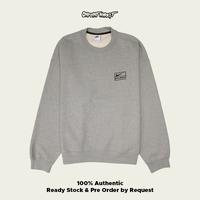 Gambar Nike x Stussy Fleece Crewneck Grey - L dari Onpoint.Market undefined 1 Tokopedia