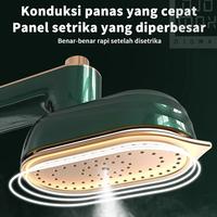 Gambar Setrika Listrik Portable Genggam / Mesin Setrika Pakaian Uap / Setrika Pakaian / Setrika Listrik - Hijau dari Little Fan Shop undefined 3 Tokopedia