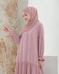 Gambar Louisaluna - Lenka Dress - Pakaian Muslim Wanita - Dusty dari Louisaluna_official undefined 3 Tokopedia
