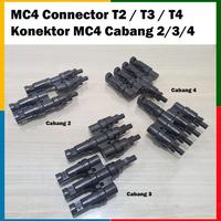 Gambar FASHIONABLE Connector MC 4 Cabang 2-3-4 seri T - T cabang 2 dari werosmarket undefined 2 Tokopedia