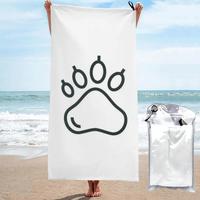 Gambar Diskon pard Tiger Poly Cotton Bath Towel Bath Large Beach Towel Bat dari Baizhan 23 undefined 1 Tokopedia