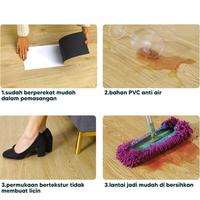 Gambar Pusat Batam Grosir - H810 Stiker Lantai Parket Vinyl Motif Kayu dengan Perekat / Wallpaper Lantai / Lantai PVC - Coklat Kayu dari THECOCONUT STORE undefined 3 Tokopedia