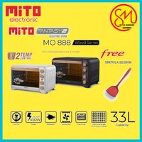 Gambar MITO MO888 Oven Listrik Api Atas Bawah 33 Liter MO 888 Garansi Resmi Loyang Stainless - FANTASY dari Setia Mandiri Elektronik undefined 3 Tokopedia