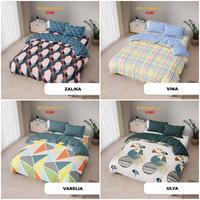 Gambar BEDCOVER KINTAKUN D'LUXE 180 X 200 KING SIZE ( 6 Kaki ) / MOTIF CANTIK - ZANIA dari Avani Store undefined 3 Tokopedia