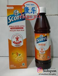 Gambar SCOTT`S EMULSION VITA ORANGE FLAVOUR 400 ML dari TO Riang Ria undefined 1 Tokopedia