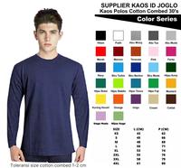 Gambar Kaos Polos Lengan Panjang Combed 30s dari Supplier Kaos ID undefined 1 Tokopedia