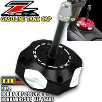 Gambar HONDA CRF 250 450 R RX - XR 100 200 250 R - 2000 2001 2002 2003 2004 2005 2006 2007 2008 2009 2010 2011 2012 2013 2014 2015 2016 2017 - ZETA CNC Gasoline Fuel Tank Cap - Tutup Tangki Set Motocross Original - Merah Hitam - ZE87-0600 ZE87-0603 - Hitam dari LTF FACTORY undefined 1 Tokopedia