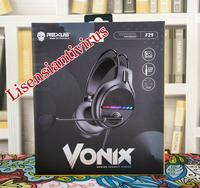 Gambar Rexus Headset Gaming Vonix F29 RGB 50mm driver with Mic Jernih Clear dari Lisensiantivirus undefined 1 Tokopedia