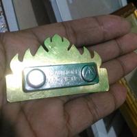 Gambar NAMETAG SIGER LAMPUNG bahan kuningan lapis glossy untuk asn / pppk / dll dari NAMETAG ALL STORE undefined 5 Tokopedia