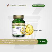 Gambar Sido Muncul Natural Fish Oil Soft Capsule 50 Kapsul Minyak Ikan 2x dari Sido Muncul Store undefined 3 Tokopedia
