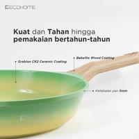 Gambar Ecohome Cookware | Fry Pan 28 cm | Ceramic Coating | Anti Lengket - Terracotta dari Home Electro undefined 3 Tokopedia