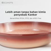 Gambar Ecohome Cookware | Fry Pan 28 cm | Ceramic Coating | Anti Lengket - Terracotta dari Home Electro undefined 5 Tokopedia