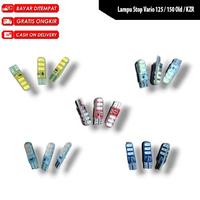 Gambar Populer Lampu Stop Lamp / Lampu Stop Rem Belakang T10 Jelly Kedip 3Pcs / 3 Butir Vario 125 / 150 Led Old / Vario 125 Bohlam Kzr Pnp Universal Tinggal Colok Dan Pake Vario 2012 2013 2014 2015 2016 2017 2018 - Kuning dari Adrian Garcia Shop undefined 2 Tokopedia