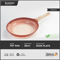 Gambar Ecohome Cookware | Fry Pan 28 cm | Ceramic Coating | Anti Lengket - Terracotta dari Home Electro undefined 2 Tokopedia